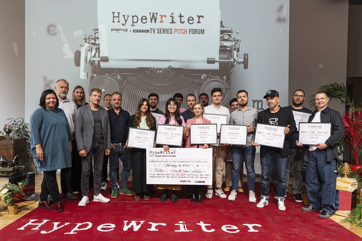 Win €10,000 for the Best Scripted Series Concept Hypewriter