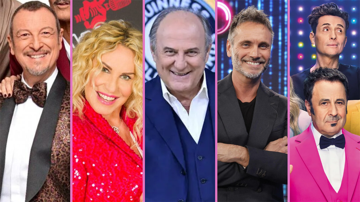 February was entirely dominated by Sanremo Music Festival on Rai 1 that closed with 14.3mln viewers