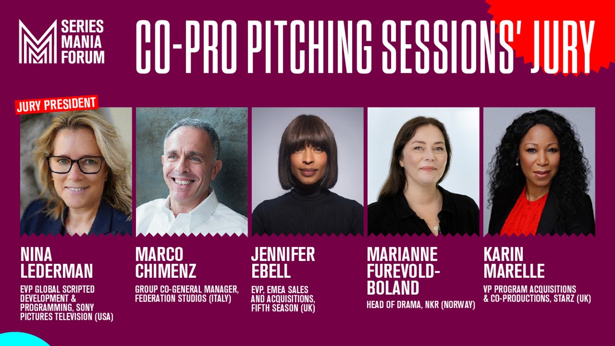 Series Mania announces the 15 projects of the Co-Pro Pitching Sessions