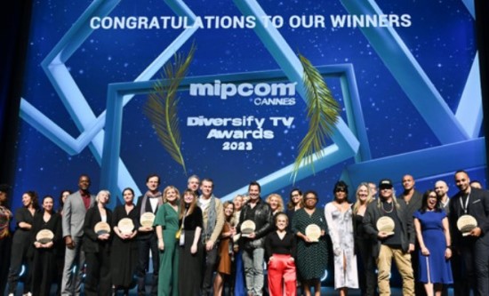 Announced the Winners of the 2023 Diversify TV Awards at Mipcom 