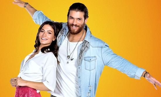 Popular actor Can Yaman is back in Italy with Demet Ozdemir