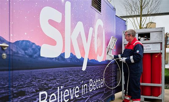Sky Unveils First of its Kind Clean Power System for Film and TV Production