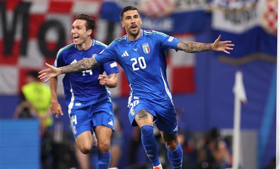 Monday, June 24: Big exploit for Rai 1 with the match Croazia VS Italia (58.7%)