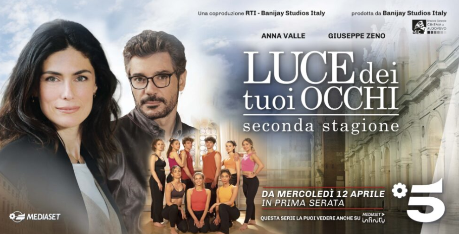 Thriller series Luce dei tuoi occhi is back with a second season on Canale 5