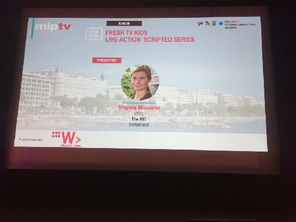 Miptv 2018: fresh tv session about kids live action by Virginia Mouseler