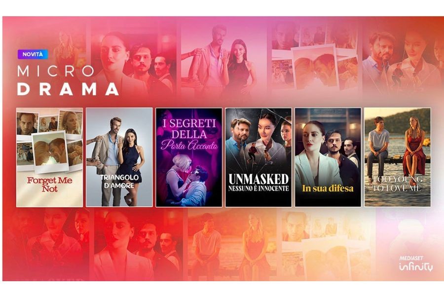 Mediaset Enters the Microdrama Space with New Vertical Series Hub on Mediaset Infinity