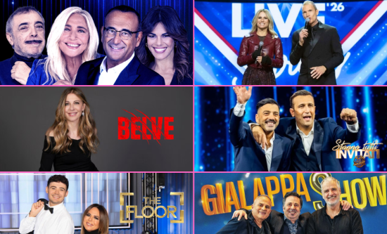 Italian Unscripted Premieres APRIL 2026: Strong Comedy Presence with Returning Formats, Gialappa’s Show, and Pio & Amedeo in Prime Time