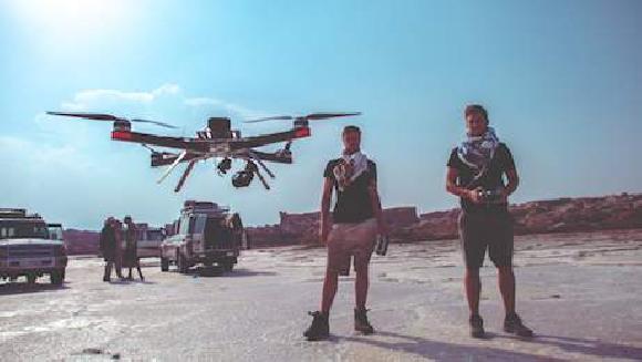 Insight TV flies with drone show called Droners