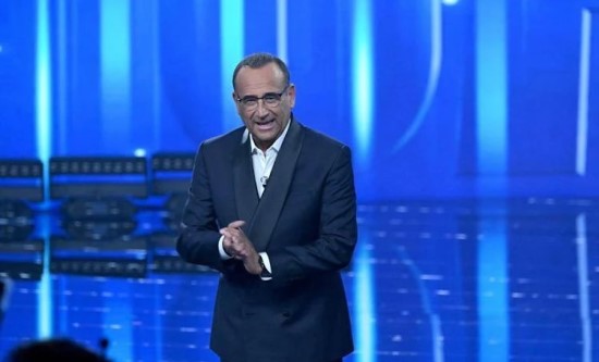 Sat, Mar 14, 2026: Rai 1's Sanremo Top (17.9%) Closed VS Canale 5's rerun music event with Sal Da Vinci (15.2%); Accordi & Disaccordi (3.4%)